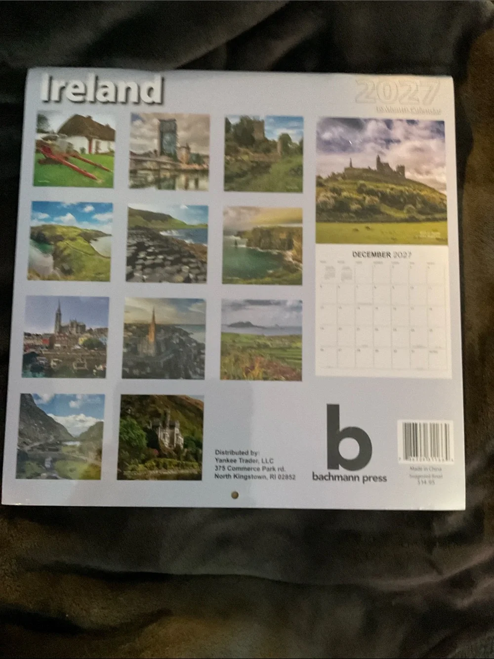 2027 Ireland Calendar
